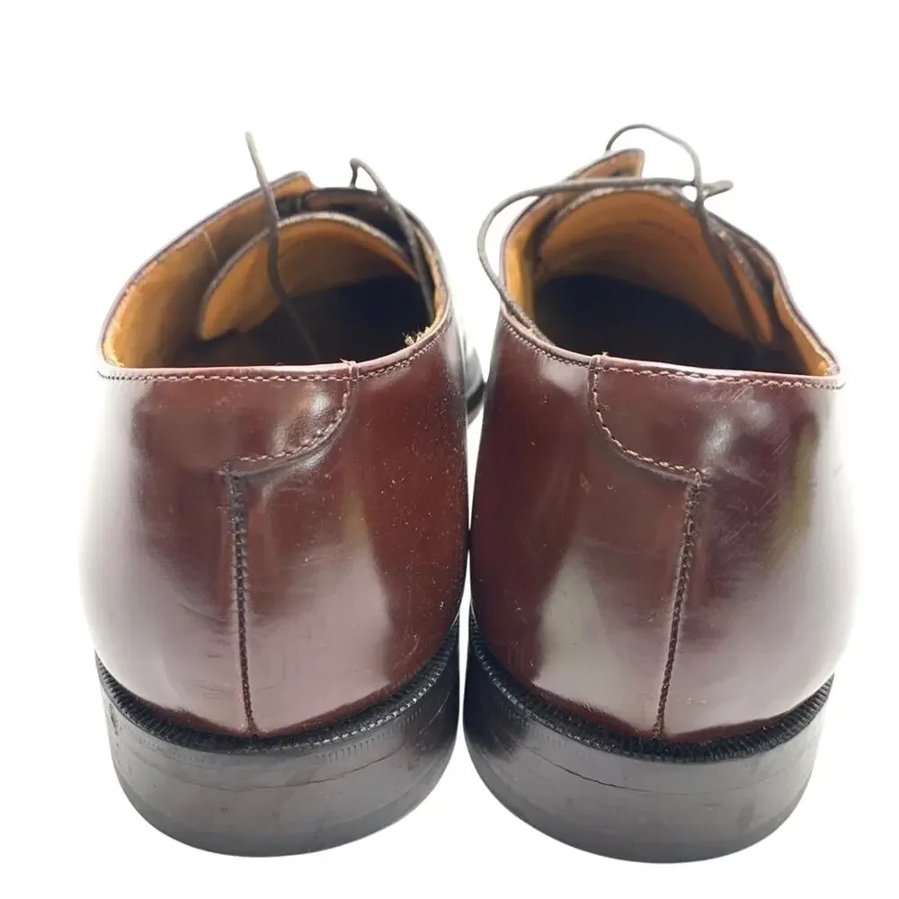 COLE HAAN Brown Genuine Leather Oxford Dress Shoes Business Office Career sz 9 D